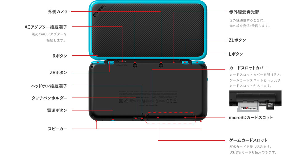Newニンテンドー2DS LL」発売！3D表示を省き薄型軽量化されシリーズ 