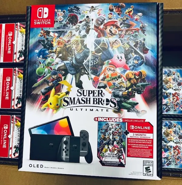 NintendoSwitchとスマブラＳＰ-